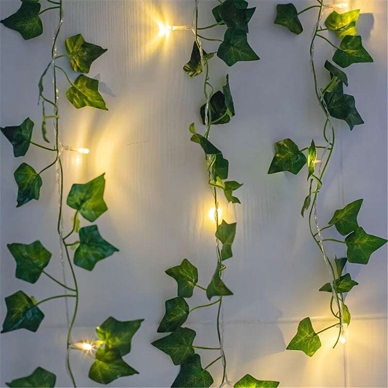 Artificial Leaf String Lights