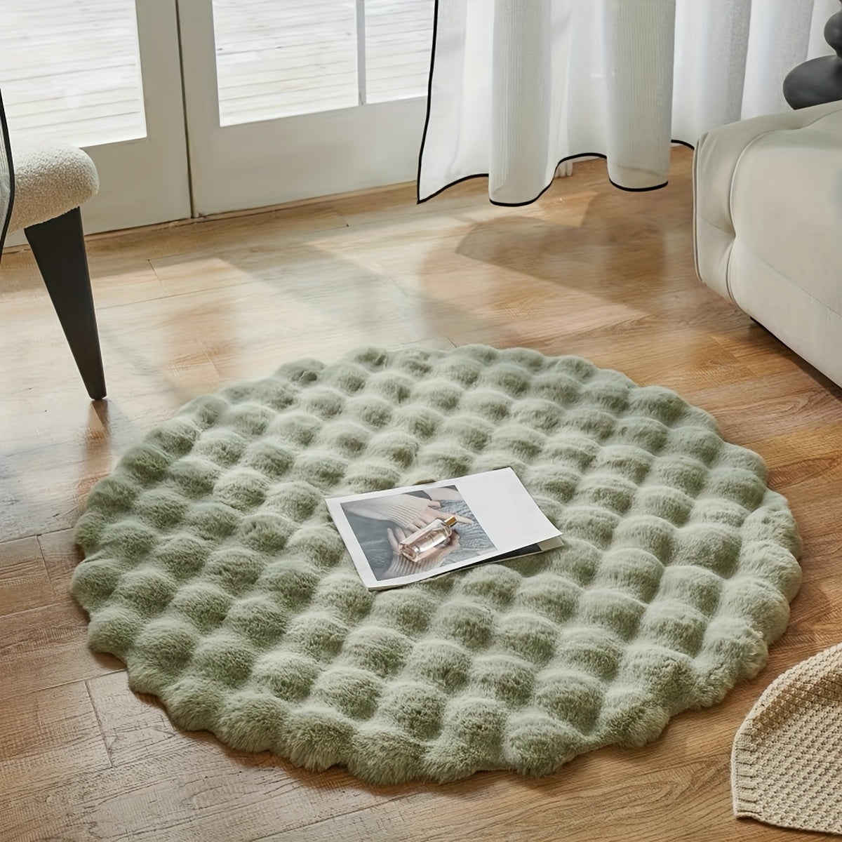 Plush Round Rug