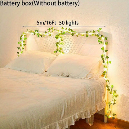 Artificial Leaf String Lights