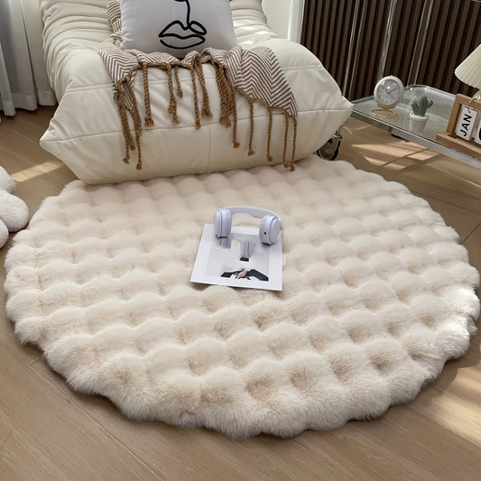 Plush Round Rug
