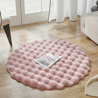 Plush Round Rug